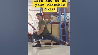 Tips How to do your Flexible Split. #pleasesubscribe #trending #martialartstraining