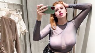 [4K] Transparent Clothes | Try-on Haul