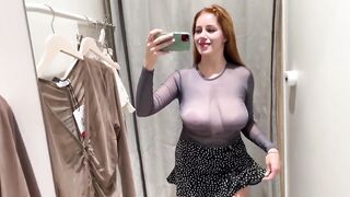 [4K] Transparent Clothes | Try-on Haul