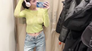 Try on Haul Transparent Top 2