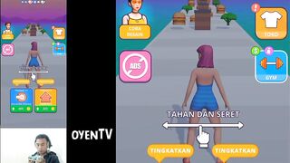 Twerk Run Race - fun mini games gameplay android game, offline