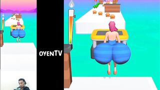 Twerk Run Race - fun mini games gameplay android game, offline