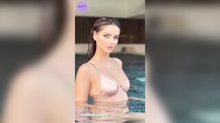 Mahlagha Jaberi - La perfecta modelo de moda y bikinis