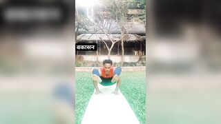 bakasan yoga ????#motivation #meditation #yoga #Dilip Maurya YOGA