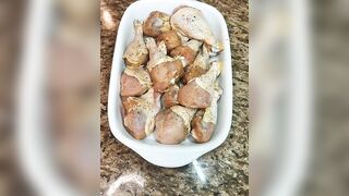 Grocery Budget Stretching Chicken Leg - Oven Baked Recipe #shorts