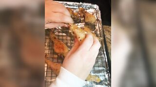 Grocery Budget Stretching Chicken Leg - Oven Baked Recipe #shorts