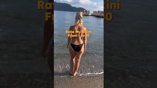 Rate My Bikini, Marmaris Beach Walk Turkey ????????