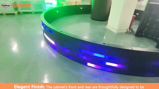 Absolutely Seamless, The Best Flexible LED Screen So Far -- YUCHIP