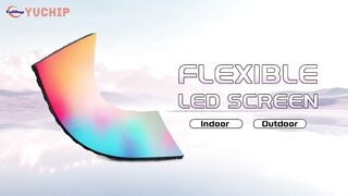 Absolutely Seamless, The Best Flexible LED Screen So Far -- YUCHIP