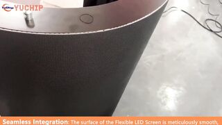 Absolutely Seamless, The Best Flexible LED Screen So Far -- YUCHIP