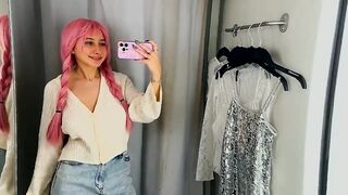 See-through Try On Haul Women Clothes | Fully Transparent Lingerie | Very revealing!????