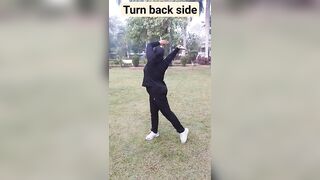 turn back side #कमर stretching #shrots #viral