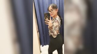 Transparent Try On Haul in the Fitting Room! #haul #tryon #leggings