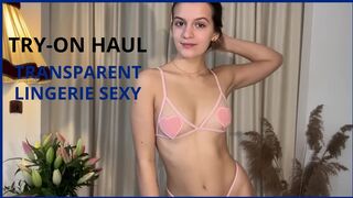 TRY-ON HAUL EMILIA'S CLOSET TRANSPARENT BIKINI #3