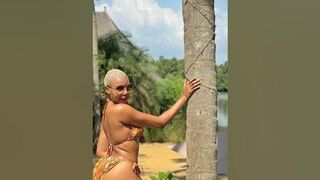 Nancy Isime looking ravishing in new photos of designer bikini❤️ #nigerianactress #nancyisime