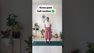 Knee pain full yoga routine #yogawithsahithi #sahithiyoga #kneepain #jointpain #bodypain