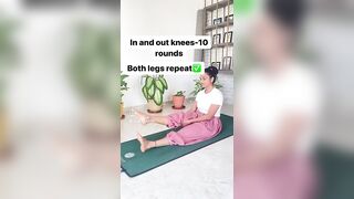 Knee pain full yoga routine #yogawithsahithi #sahithiyoga #kneepain #jointpain #bodypain