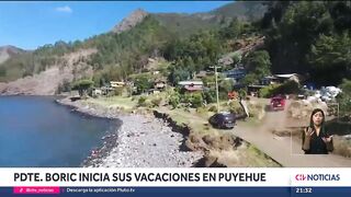 Presidente Boric pasará vacaciones con “modalidad flexible de descanso” en Puyehue