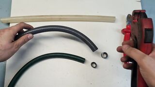 How to cut rigid, flexible, rubber plastic pipes easily, quickly and straight with pipecutter