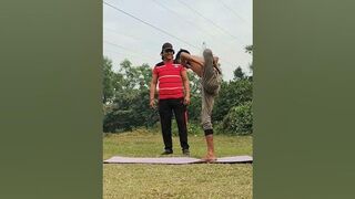 TONIKBYAMAGARGROUP YOGA PRACTICE #trending #yoga #viral #video #india #shorts