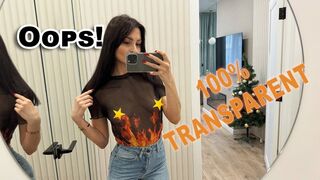 Transparent Haul 2024 | Try on Haul | See through clothes with Vicci