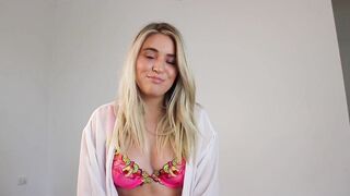 Neon Pink Lingerie Try On! By Daisy Ruth