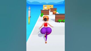 Twerk Race 3D - Running gameplay #shorts #youtubeshorts