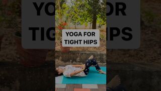 Yoga For Tight Hips | Swaastya Yoga #shorts