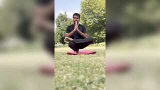 Eka Padangusthasana #yoga #youtubeshorts #shorts