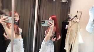 [4K] Exploring Transparent Clothes with April | Try on Haul