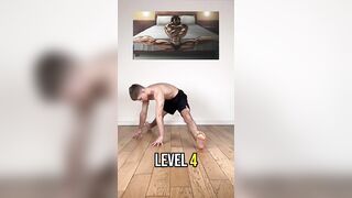Level 1 to 9 on the Yujiro’s split ???? #flexibility #yoga #gym #workout #mobility #amazing #anime