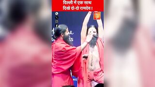 Delhi में Ram Dev Baba का हमशक्ल | Duplicate | Yoga | Health | Patanjali | SHRESHTH UP