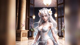 4K AI Art. Lovely Anime Ai Models in Lingerie. LookBook. #2