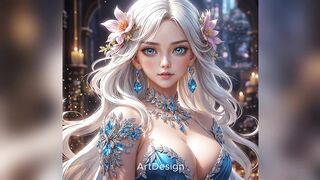 4K AI Art. Lovely Anime Ai Models in Lingerie. LookBook. #2