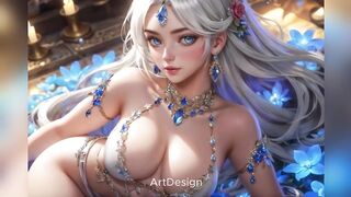 4K AI Art. Lovely Anime Ai Models in Lingerie. LookBook. #2