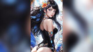 4K AI Art. Lovely Anime Ai Models in Lingerie. LookBook. #2