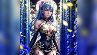 4K AI Art. Lovely Anime Ai Models in Lingerie. LookBook. #2