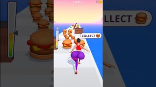 Twerk Race 3D - Running Gameplay Level 1 #shorts #trending #viral