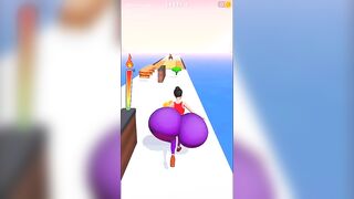 Twerk Race 3D - Running Gameplay Level 1 #shorts #trending #viral