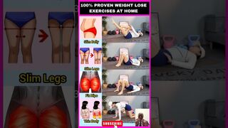 ????PROVEN weight lose exercises at home#exercise #yoga#weightloss#fitness#short#how to lose belly fat