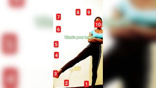 what's your level? #shortvideo #blowup #dance #flexible #tiktok #fitness #shorts #trending #fyp