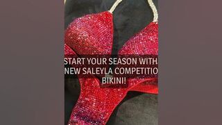 Unleash your inner champion with Saleyla competition bikinis!