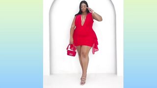 BODYSUIT OUTFIT BEAUTIFUL DRESS????TRY ON HAUL&IDEAS FOR YOU,Curvy Model Fashion,Model Plus,Serineateli