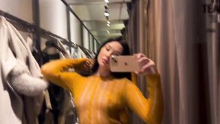 [4K] Transparent Clothing | Try on Haul with Amy