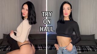 Transparent (Almost) Clothes Try on Haul | Iren Manson