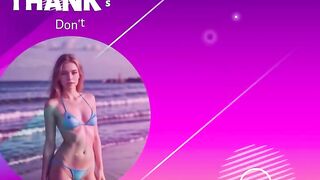 Charming girls in bikinis created by Artificial Intelligence