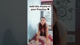 Cat-cow pose for beginners #yoga #beginners #viral #trending #youtubeshorts #short #shorts