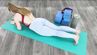 Yoga for back flexibility. Stretching exercises to get flexible fast. Split and Oversplit