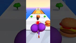 TWERK Race 3D: Android VS IOS GAMES- SHORT COMEDY GAME #shorts #funny#comedy #twerk #twerkdance