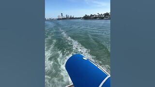 Seamless scene shift ????☀️~ Girls in Bikinis Preparing for Departure Blend into Fun on the Flybridge